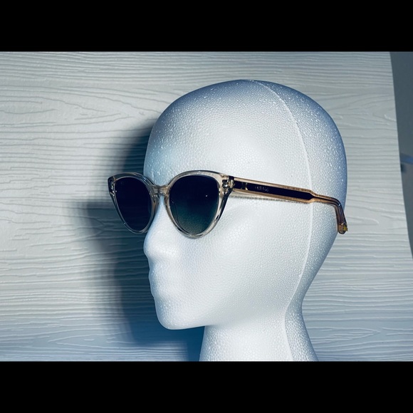 Chloé•CE757S 749•Translucent Peach Frames withGlittering Gold Core•Oval/Cat Eye - Picture 14 of 14